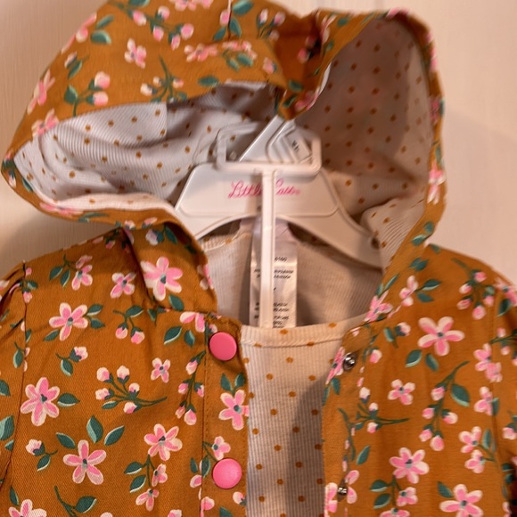 NWT little lass 3 piece outfit jacket with hood, top and pant - Picture 6 of 7